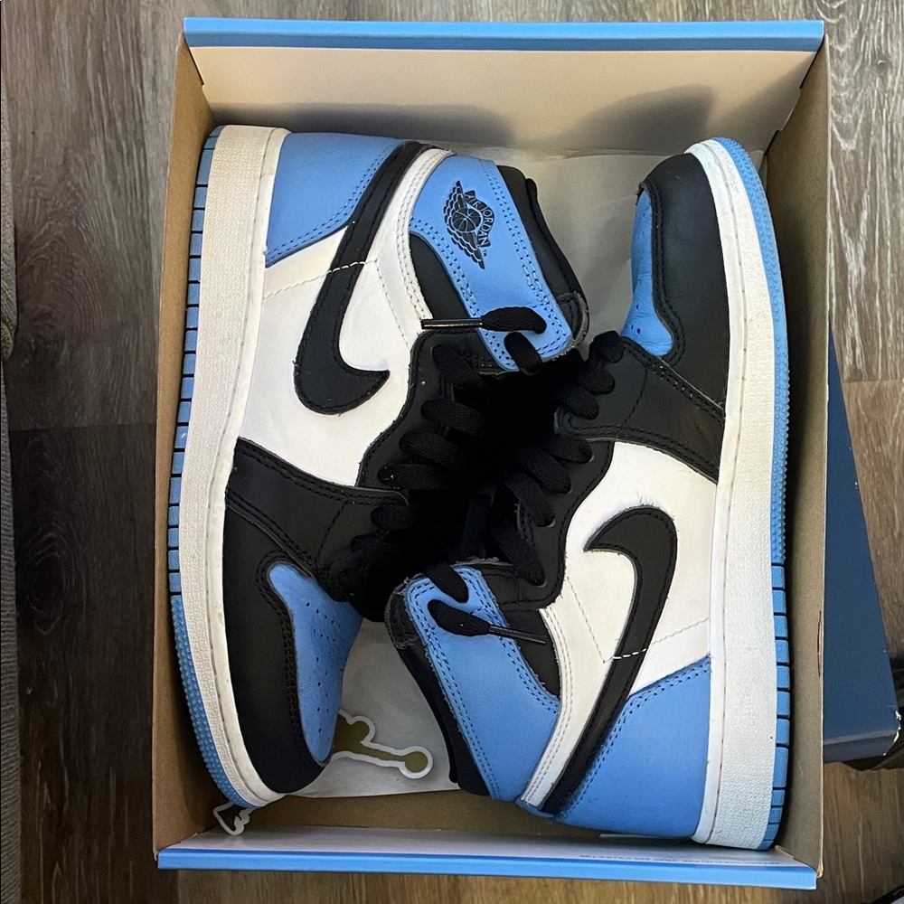 Jordan Kids Sneakers - Black, Blue, and White